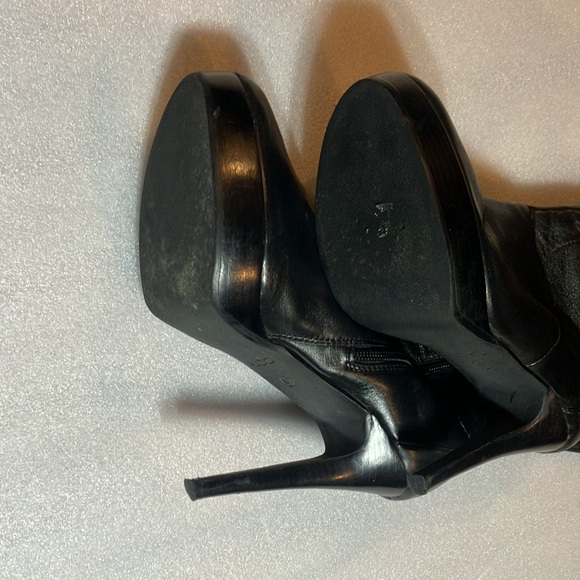 Black Aldo leather boots bought in 2007 - Picture 3 of 7